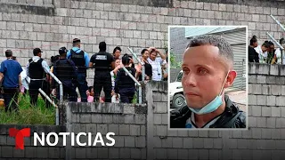 Perdió a su esposa y dos hermanas en el motín de Honduras | Noticias Telemundo