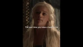 I am the wife of the great khal | Daenerys Targaryen | Game Of Thrones | #shorts
