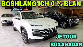 Jetour Buxaradan Mega Yangilik Endi Boshlang'ich To'lovlarsiz Dashing Jetour X70Plus X90Plus X70