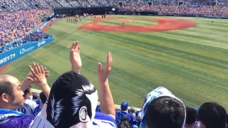 横浜DeNAベイスターズ 試合前 勝利の輝きフル