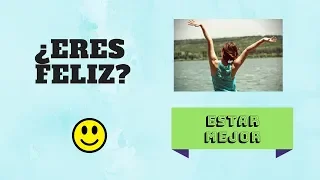 TEST: cómo saber si soy feliz