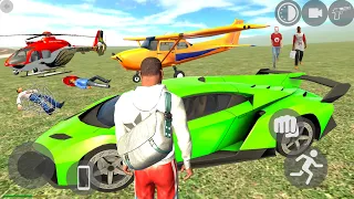 Open World Lamborghini Car Private Airplane and Helicopter Flying Pilot Bike SIM - Android Gameplay.