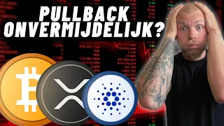 MOGELIJKE PULLBACK: Bitcoin (BTC), Ripple (XRP) & Cardano (ADA) + Prijsvoorspelling!