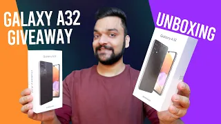 Samsung Galaxy A32 unboxing, initial impressions, and giveaway - #AwesomeIsForEveryone