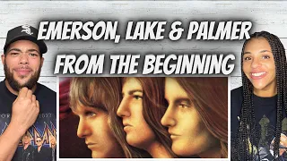 A VIBE!| FIRST TIME HEARING Emerson , Lake & Palmer  - From The Beginning REACTION