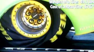 Pretty sweet video of a funny car tire