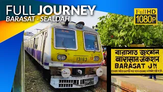 Barasat to Sealdah Full Journey Coverage by EMU Train :: Eastern Railway