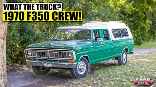 All Original 1970 Ford F350 Crew Cab | What The Truck?