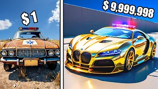 $1 to $10,000,000 Car in GTA 5