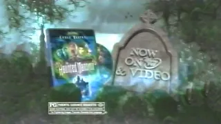 The Haunted Mansion "DVD & VIDEO" Commercial (2004)