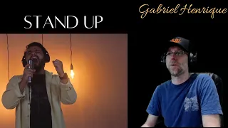 Gabriel Henrique - Stand Up (Cover) | UPLIFTING! | Reaction!