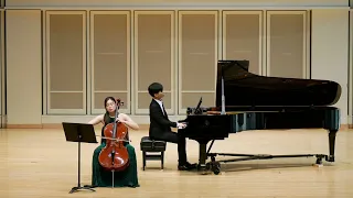Rachmaninoff - Sonata in G minor for Cello and Piano, performed by Tamara Shu and Zac Leung