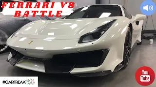 Ferrari 488 Pista vs 458 Italia Sound ON! ( 488 Pista review )