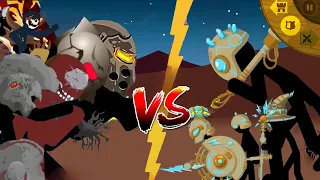 SUMMON ALL SKIN VOLTAIC ARMY VS ALL BOSSES INSANE GAMEPLAY | STICK WAR LEGACY