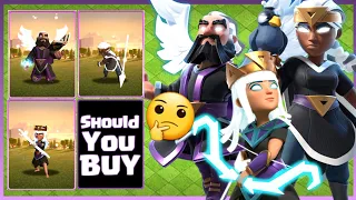 Should You Buy New Magic Skin's ? | Coc New Hero skin's | Magic skins coc