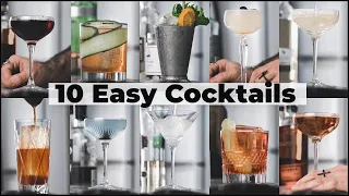 10 easy cocktail recipes   how to make easy cocktails at home