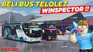 BELI BUS TELOLET BASURI WINSPECTOR DI GARASI BUS BARU !! ROLEPLAY BUS INDONESIA UPDATE - Roblox