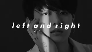 charlie puth ft jungkook - left and right (slowed + reverb)