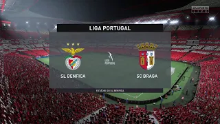 ⚽ Benfica vs Braga ⚽ | Liga Portugal (07/11/2021) | Fifa 22