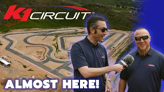HUGE K1 Circuit Update!!!  Garages, Curbing, and Meet the GM of Circuit!
