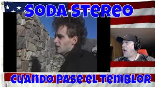 Soda Stereo - Cuando Pase el Temblor (Official Video) - REACTION - WOW blast from the past!