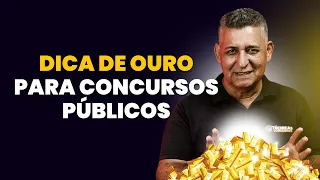 DICA DE OURO para Concursos Públicos I Prof. João Batista