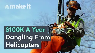 Making $100K A Year As An Aerial Lineman