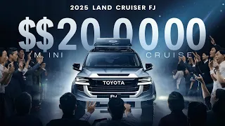 TOYOTA UNVEILS ALL-NEW 2025 LAND CRUISER FJ: READY TO CONQUER ANY TERRAIN