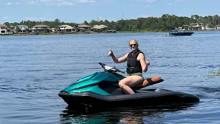 Electric Jet Ski! Riding The Taiga Orca For The First Time & Having A Blast Out On The Lake