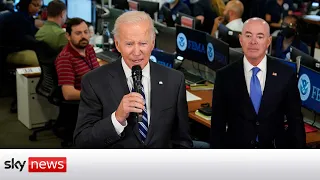 Early reports of substantial loss of life from Hurricane Ian, Biden says at FEMA headquarters