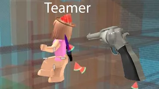 MM2 Tubers93 vs Teamers (Hacker) #24