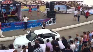 Автозвук Пятигорск 2013 Lada priora хэчбэк