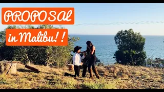 PROPOSAL in Malibu!!