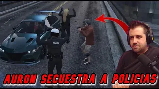 AURONPLAY SECUESTRA A POLICÍAS OFFSTREAM! | SPAINRP