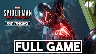 SPIDER-MAN MILES MORALES Ultimate Difficulty Walkthrough Full Game (4K 60FPS) - No Commentary