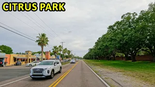 Citrus Park Florida Driving Through