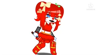 Circus Baby's malfunction. (don't steal my design please) slight blood warning