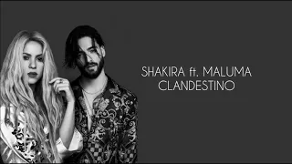 Clandestino - Shakira Y Maluma