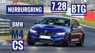 7.28 BTG BMW M4 CS | Nurburgring Nordschleife | Custom Racetec Trackday 7:28 7'28