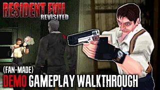 RESIDENT EVIL REvisited Full DEMO Gameplay Walkthrough | Classic RE Game (Fan-made) RE2 MOD