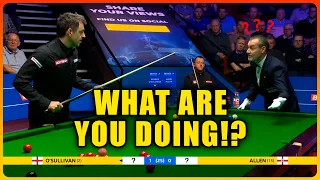 Nobody understood what was going on! O'Sullivan vs Allen - World Championship 2022