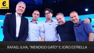 Rafael Ilha, "Mendigo Gato" e João Estrella - Roberto Justus Mais . 22/04/2013 . Completo