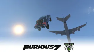 FAST & FURIOUS 7 Plane Scene! | GTA V