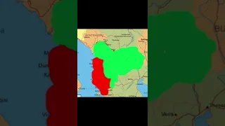 Albania vs North Macedonia war scenario #shorts #albania #northmacedonia #geography #war￼scenario