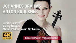 Valery Gergiev & Janine Jansen perform Brahms and Bruckner with Munich Philharmonic Orchestra