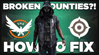 The Division 2 | Broken Bounties, Bug or Problem?! *How To Fix* | TU18 Tips & Tricks | PurePrime