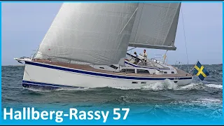 Hallberg-Rassy 57 – Grand performance cruiser superyacht sailing ship de luxe – state of the art