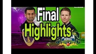 T 10 League Final, Punjabi Legends vs Kerala Kings Highlights, T 10 League 2017