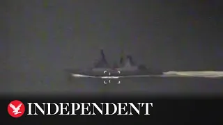 Russia releases footage of alleged UK destroyer incident
