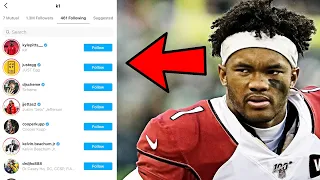 Kyler Murray Unfollows Arizona Cardinals And Deletes Their Pictures on Social Media